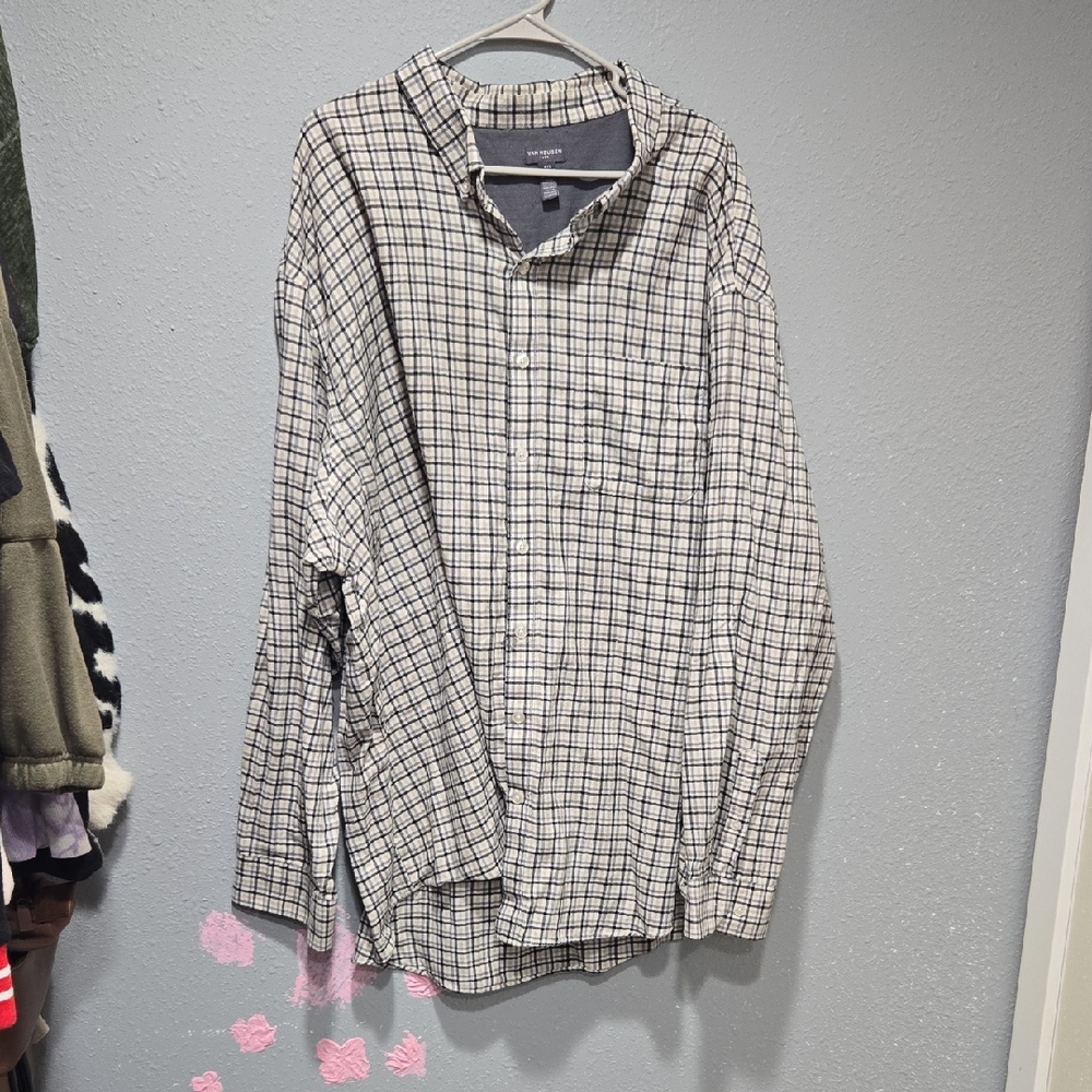 Banana Republic Men's Plaid Button-Down Shirt